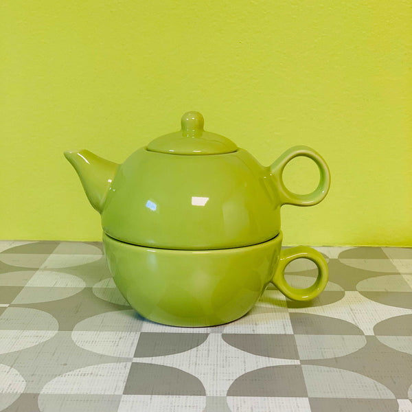 Tea For One Teapot and Cup