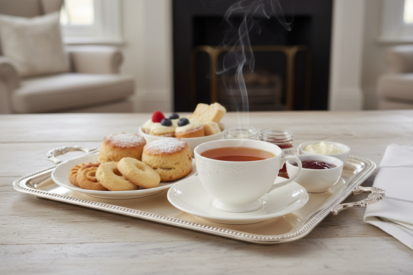 Creme Earl Grey Black Tea with Afternoon Tea